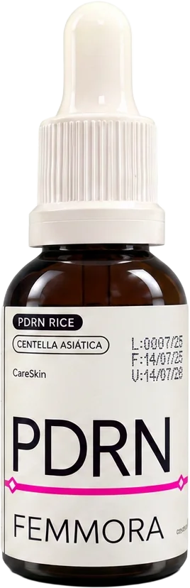 Frasco conta-gotas do Serum Facial PDRN Femmora 30ml